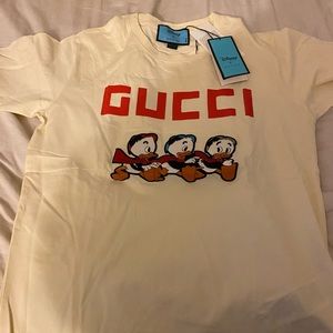 Gucci new Disney collection shirt: size large, cotton,